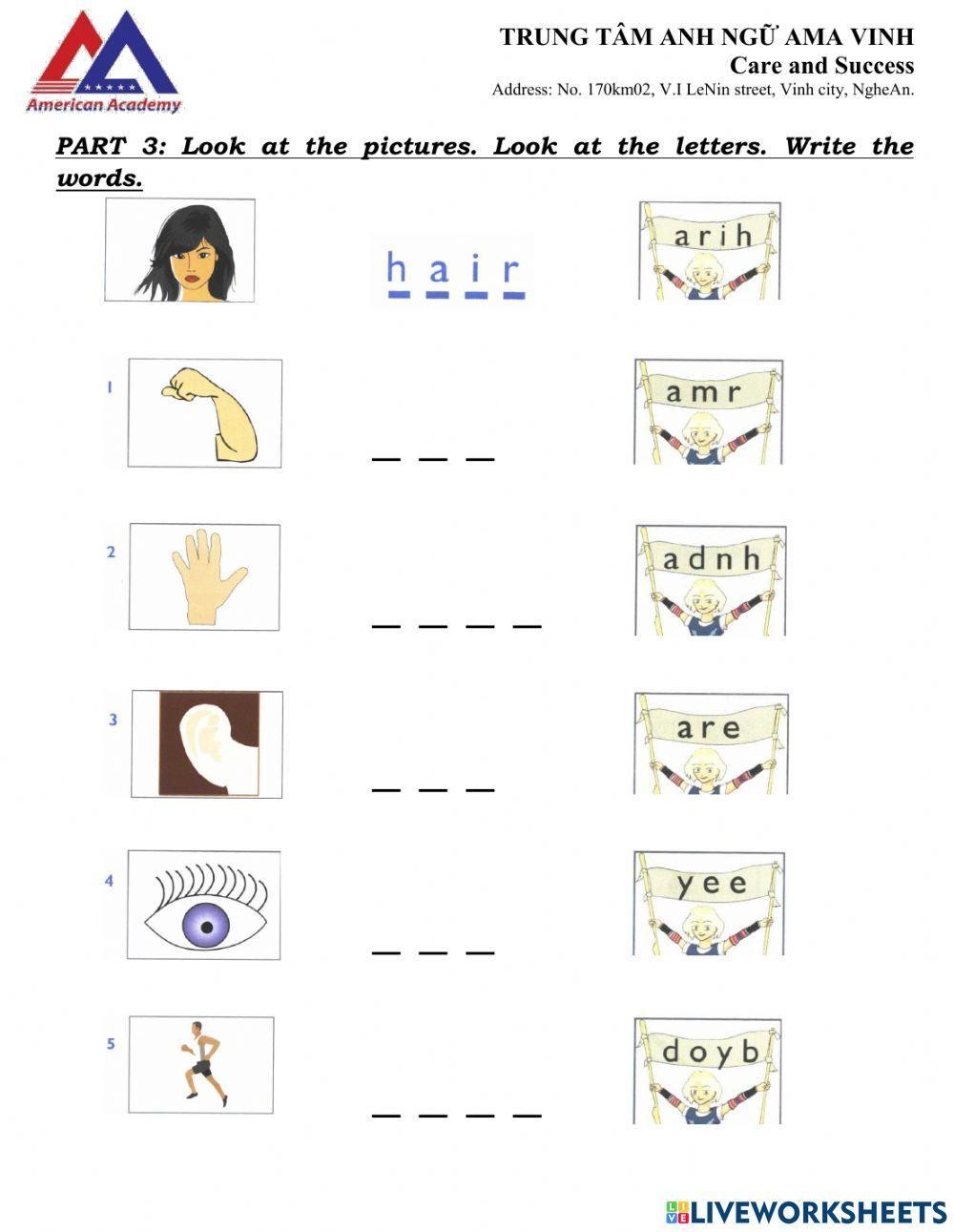 Final test 1 1st grade 2