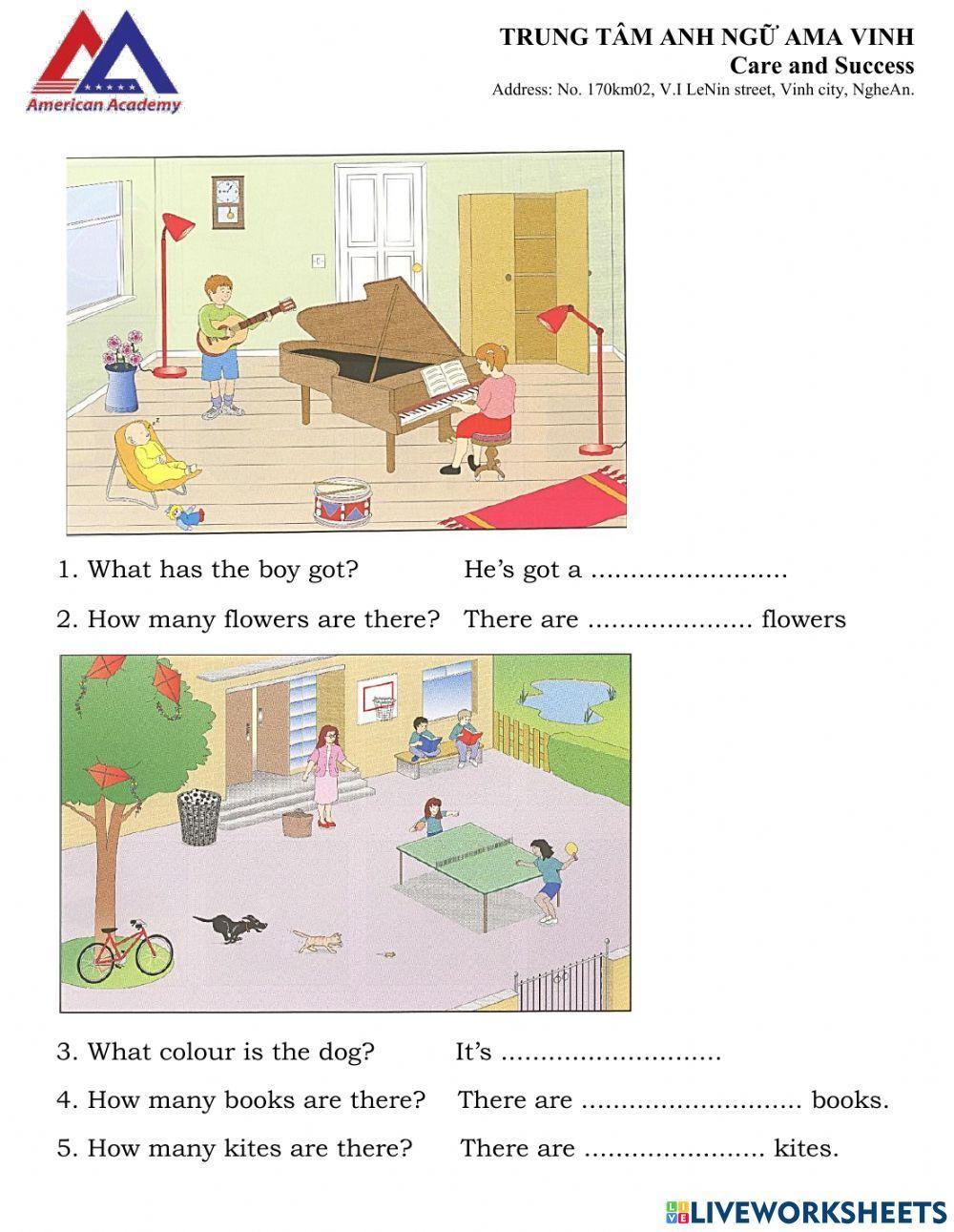 Final test 1 1st grade 2