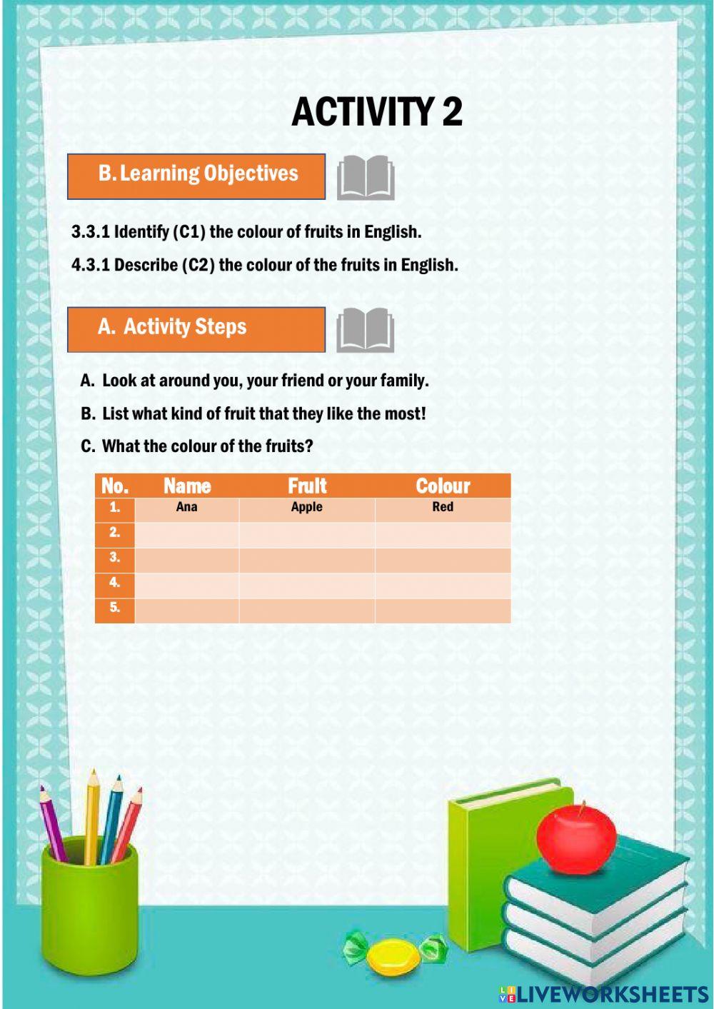 LKPD-Do You Like Apple?