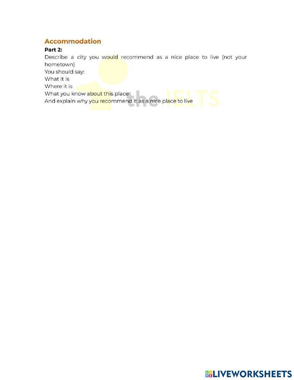 Speaking accomodation