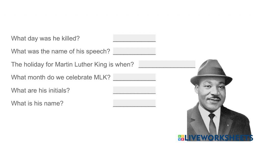 Martin Luther King 2 of 2