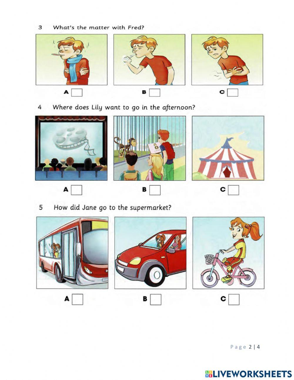 GRADE 3- REVISION