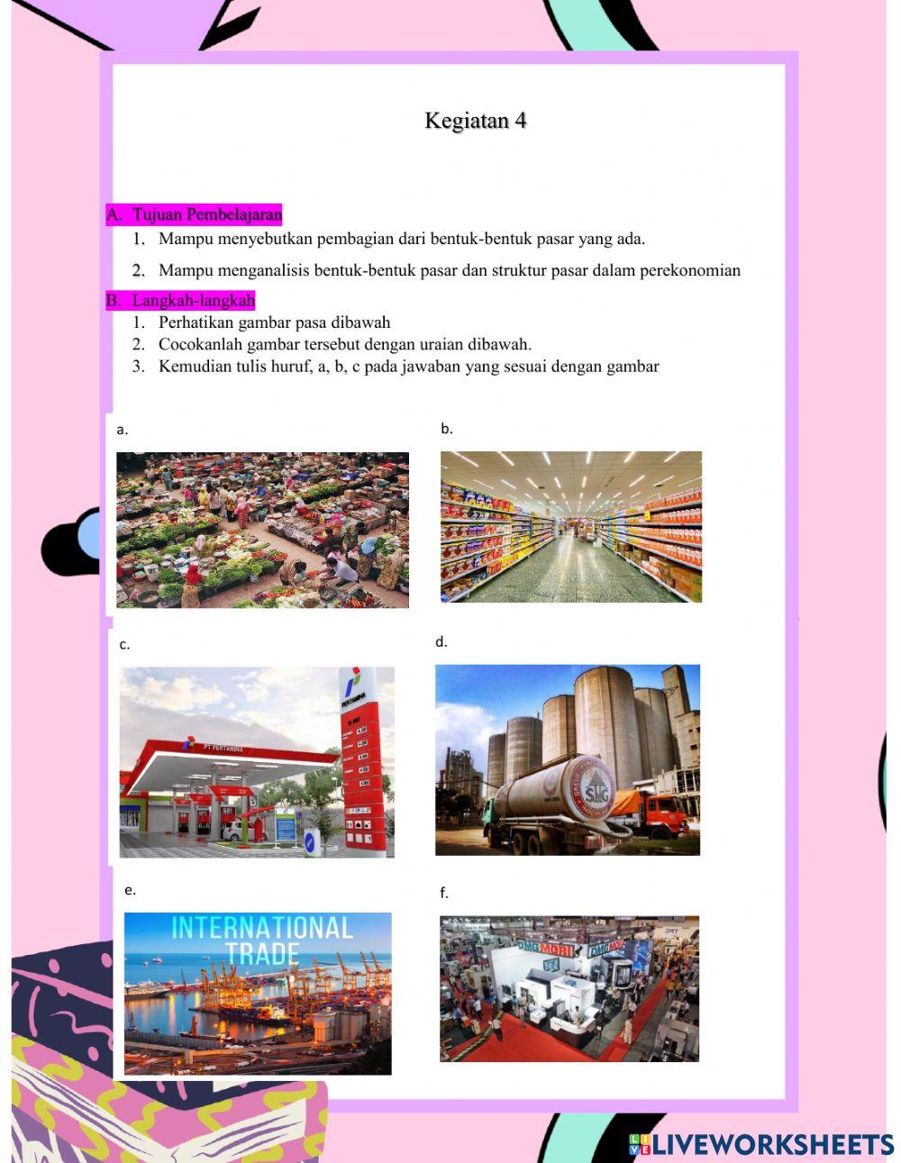 LKPD Pasar Dalam Perekonomian