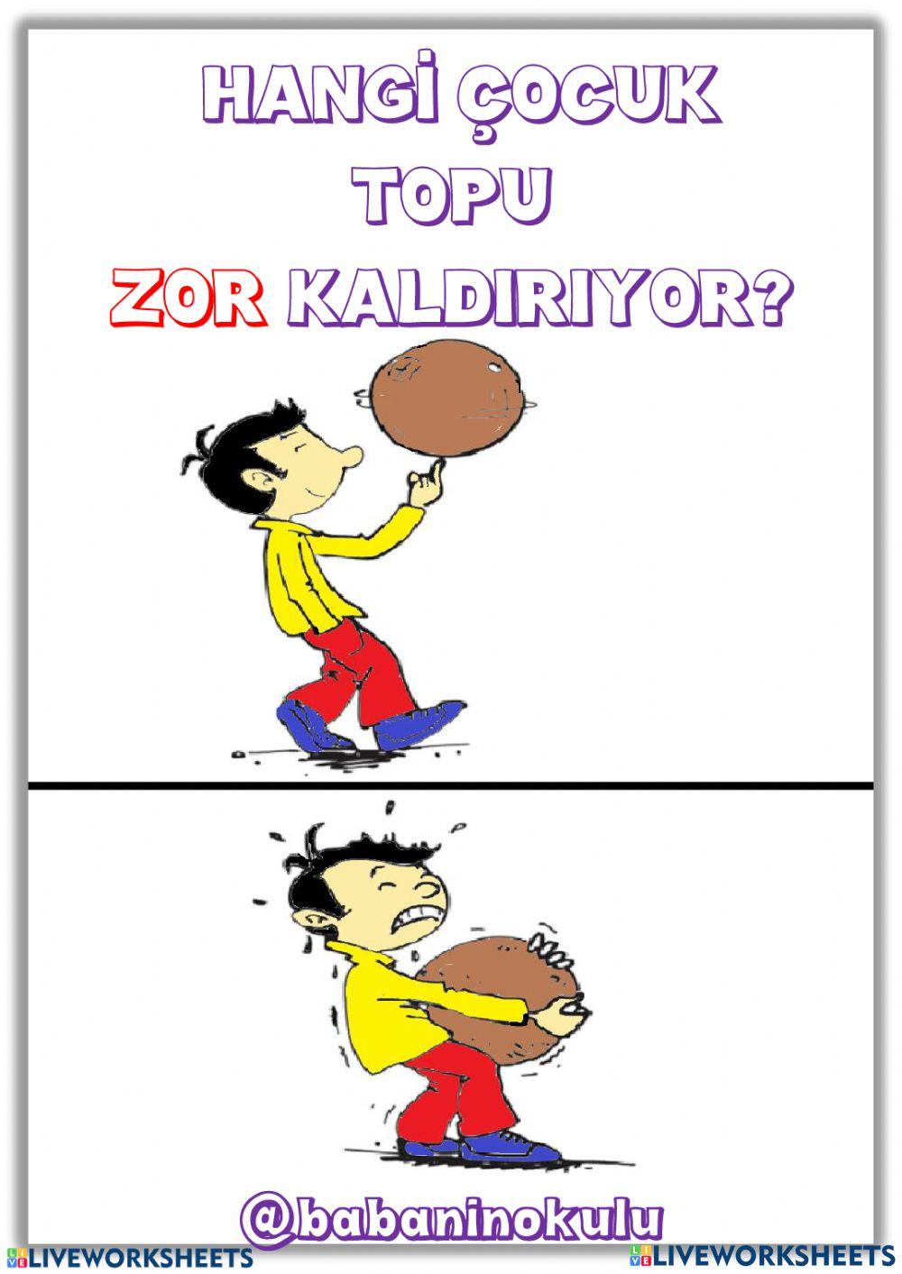 KOLAY - ZOR KOLAY - ZOR