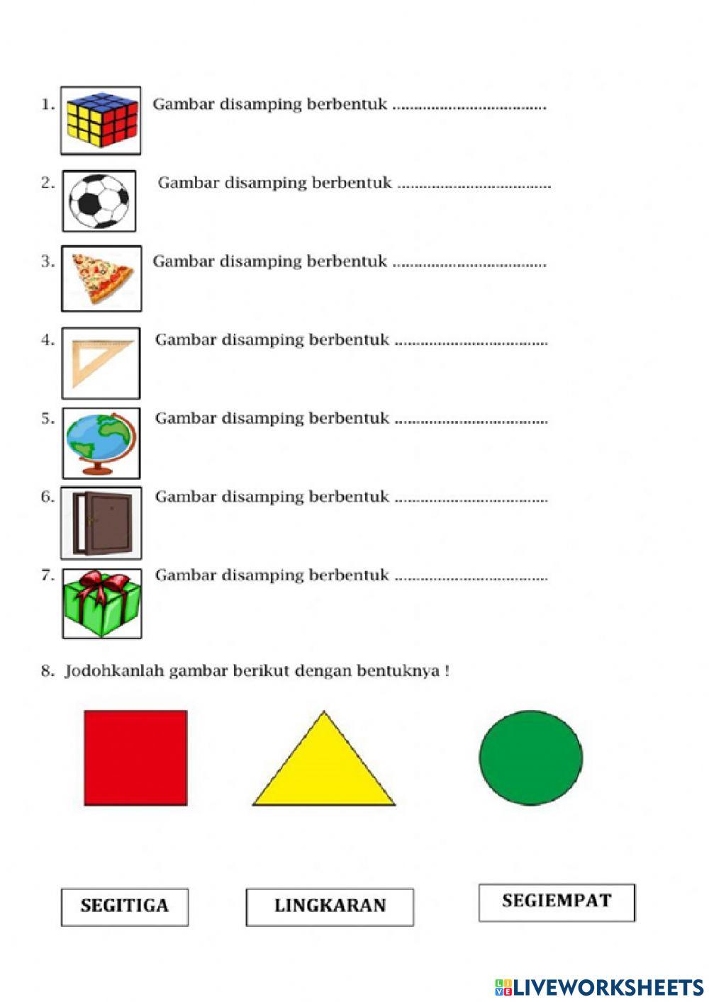 Bangun Datar dan Bangun Ruang