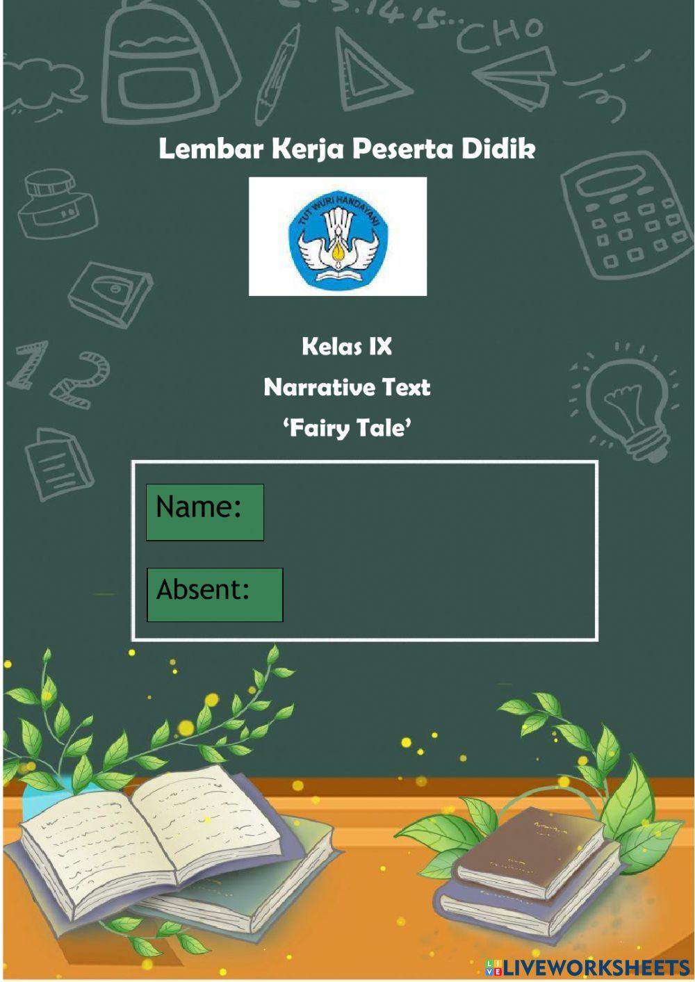 Student English Worksheet