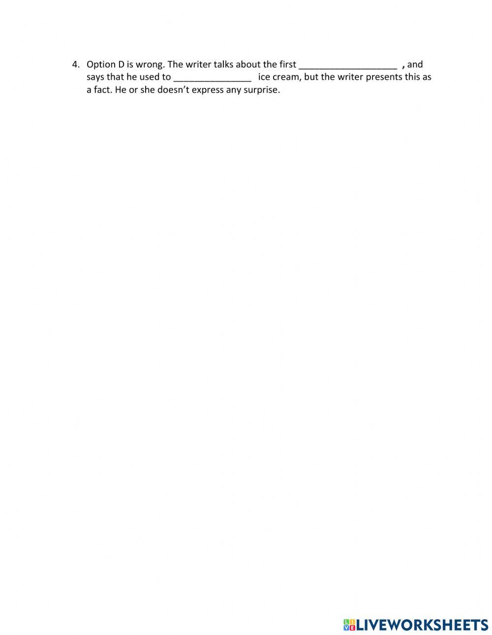 IE2, Unit 2, Reading, Exercise 6