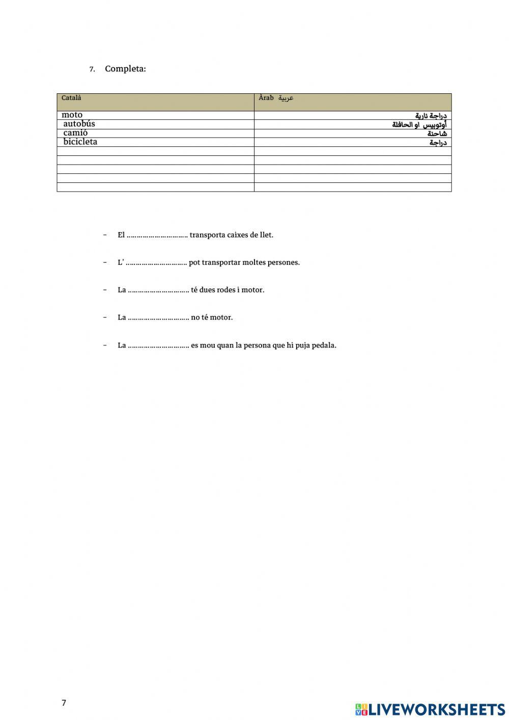 PROVA - COMENCEM- 2n trimestre