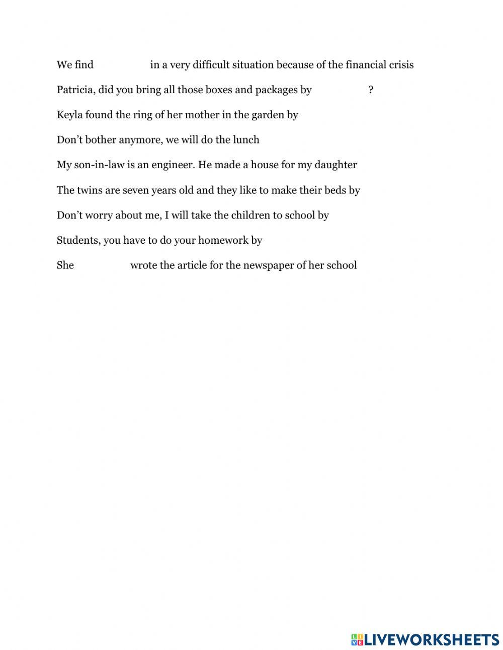 30 Relative Pronouns