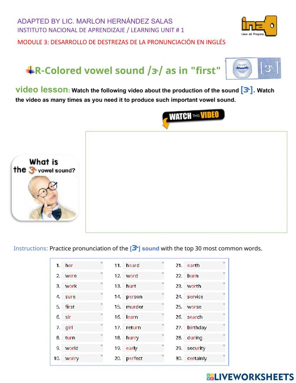 Pronunciation stressed and untressed syllables