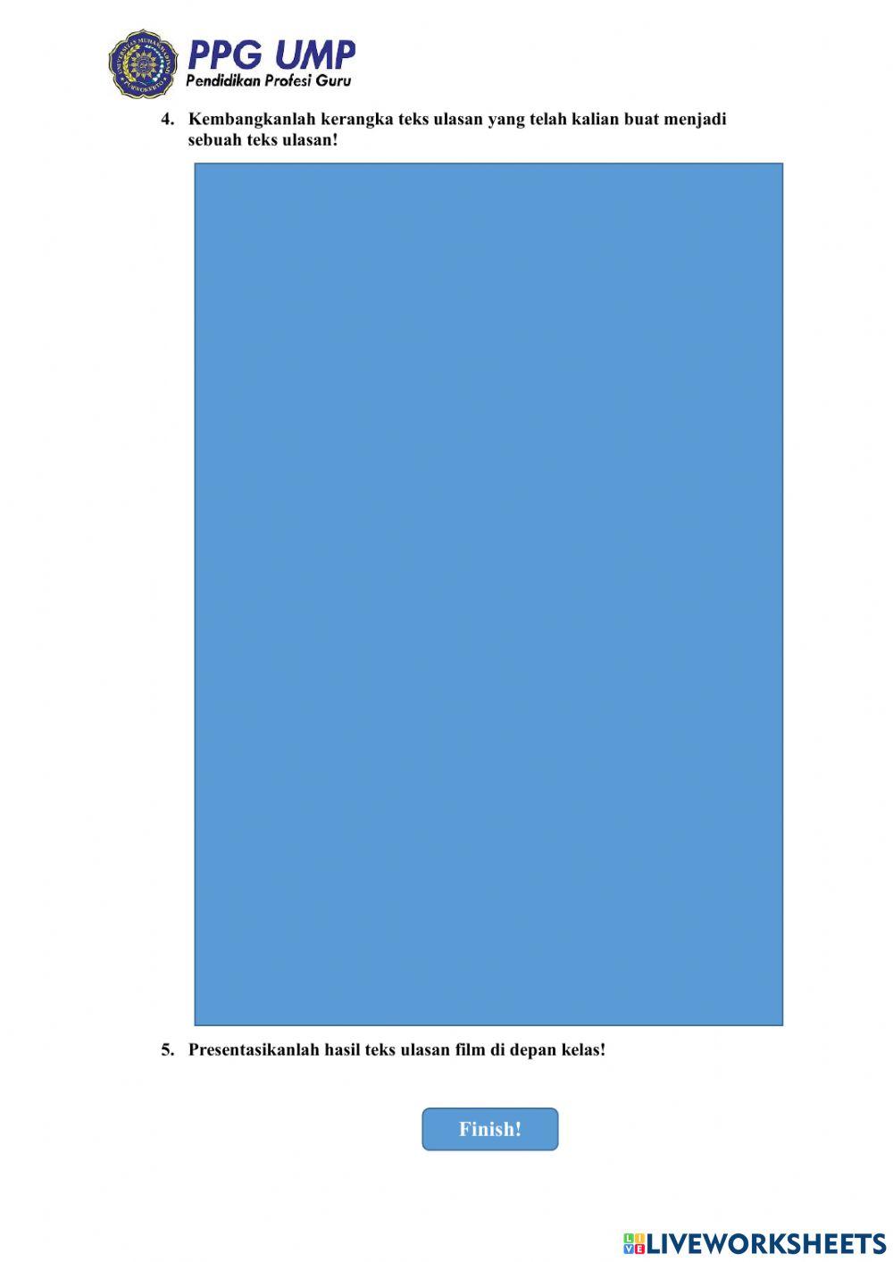 Teks Ulasan Film Pendek