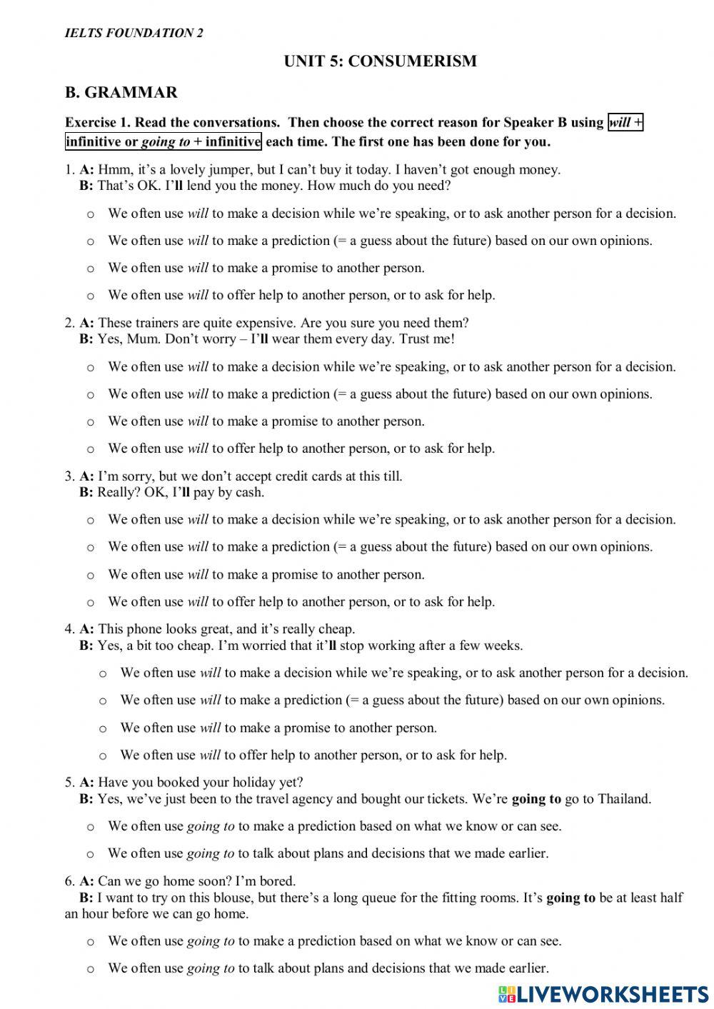 2232076 | Mindset for ielts - level 1 - unit 5 - grammar