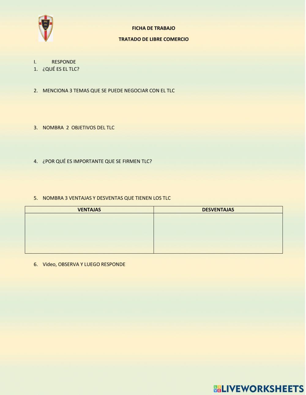 Tratado de libre comercio