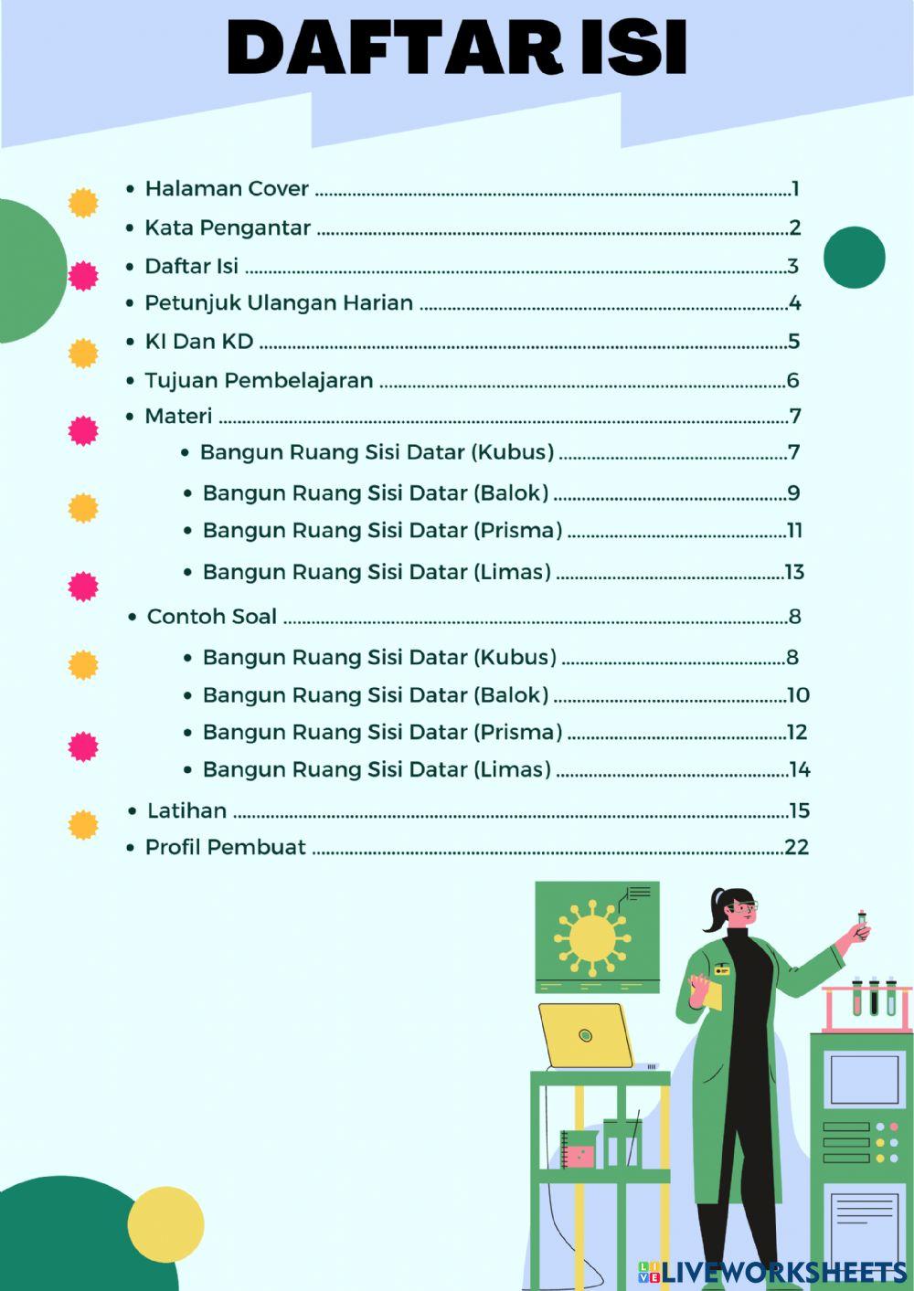Bangun Ruang Sisi Datar VIII
