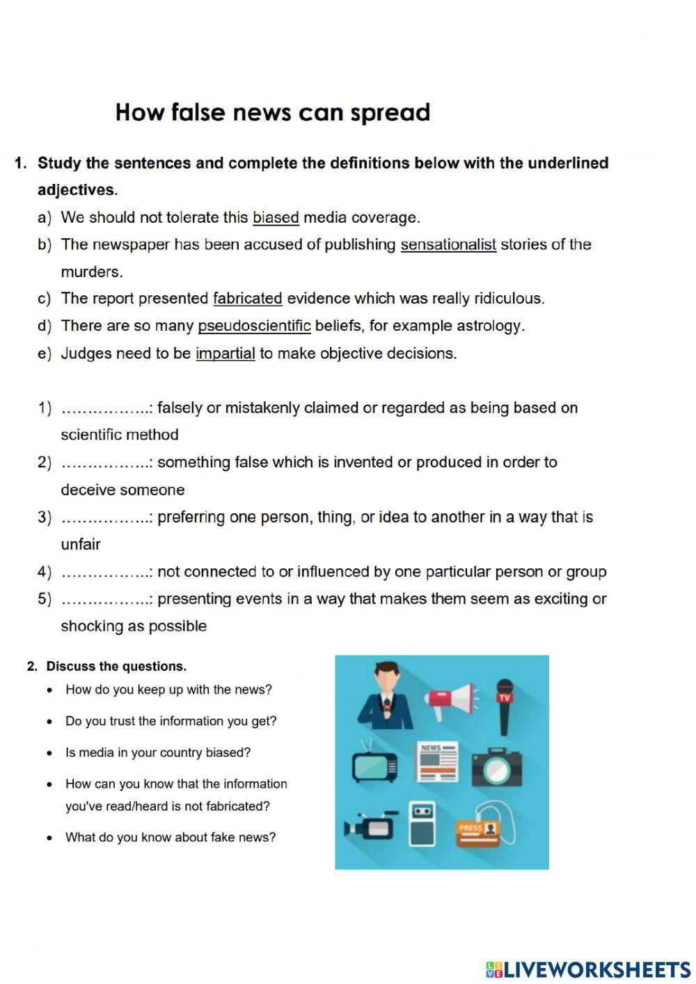 How false news can spread