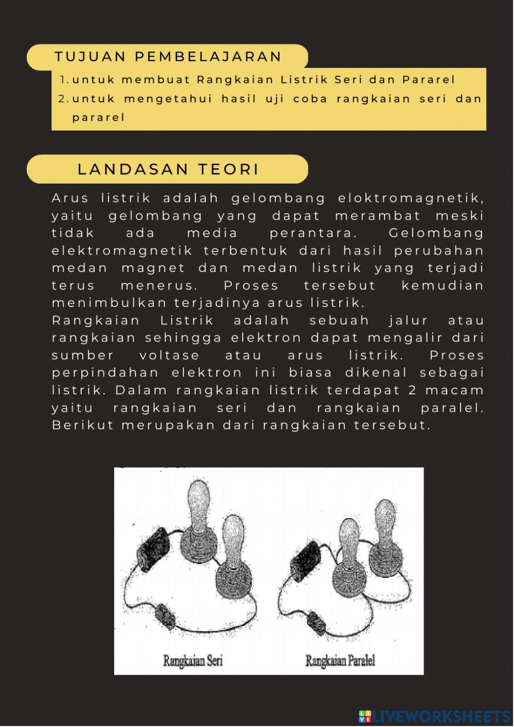 Lkpd rangkaian listrik