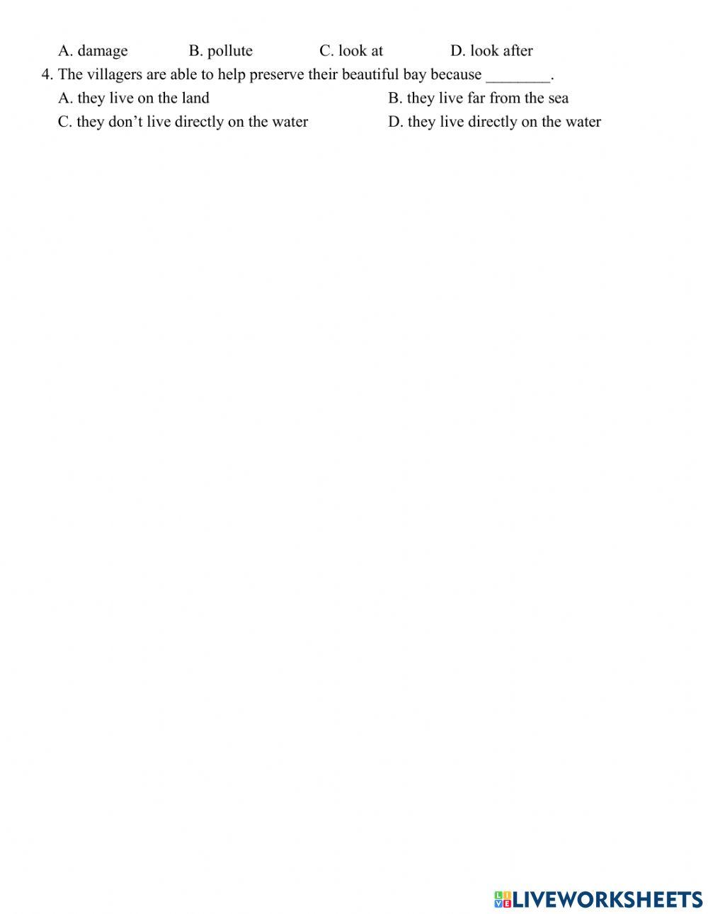 Đề cương ôn tập học kỳ 1- KHỐI 9- test 2