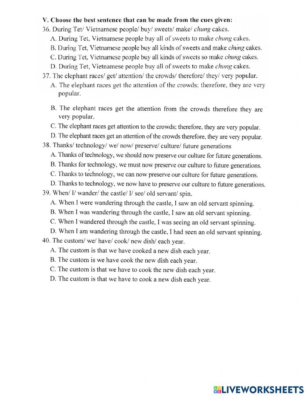 Lop 8-review for the test 1