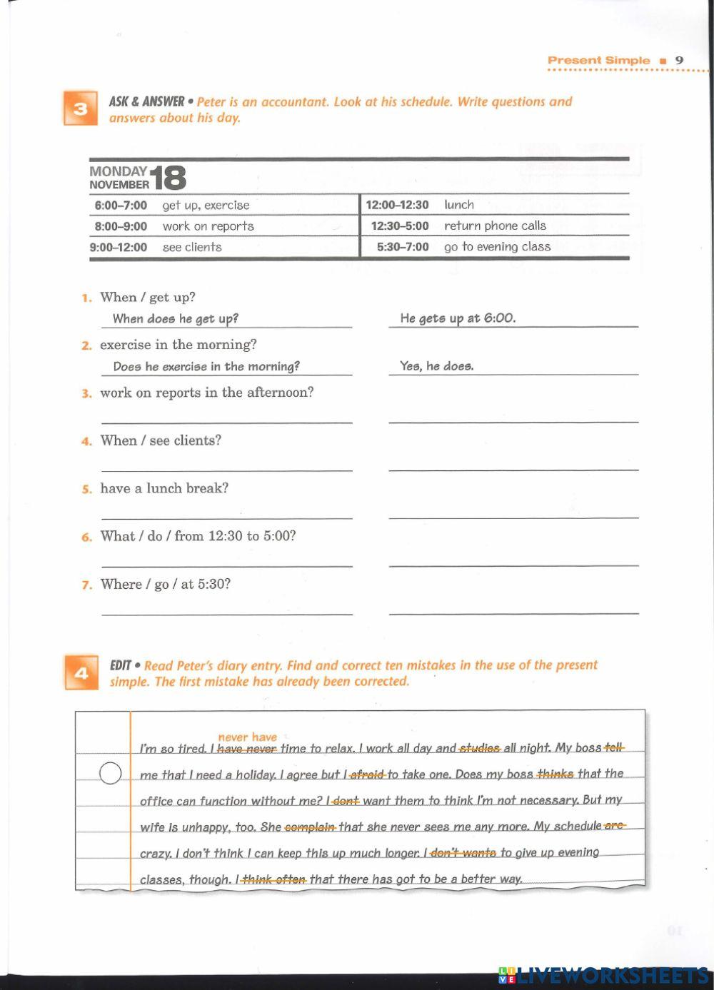 B1-B2 – Present Simple