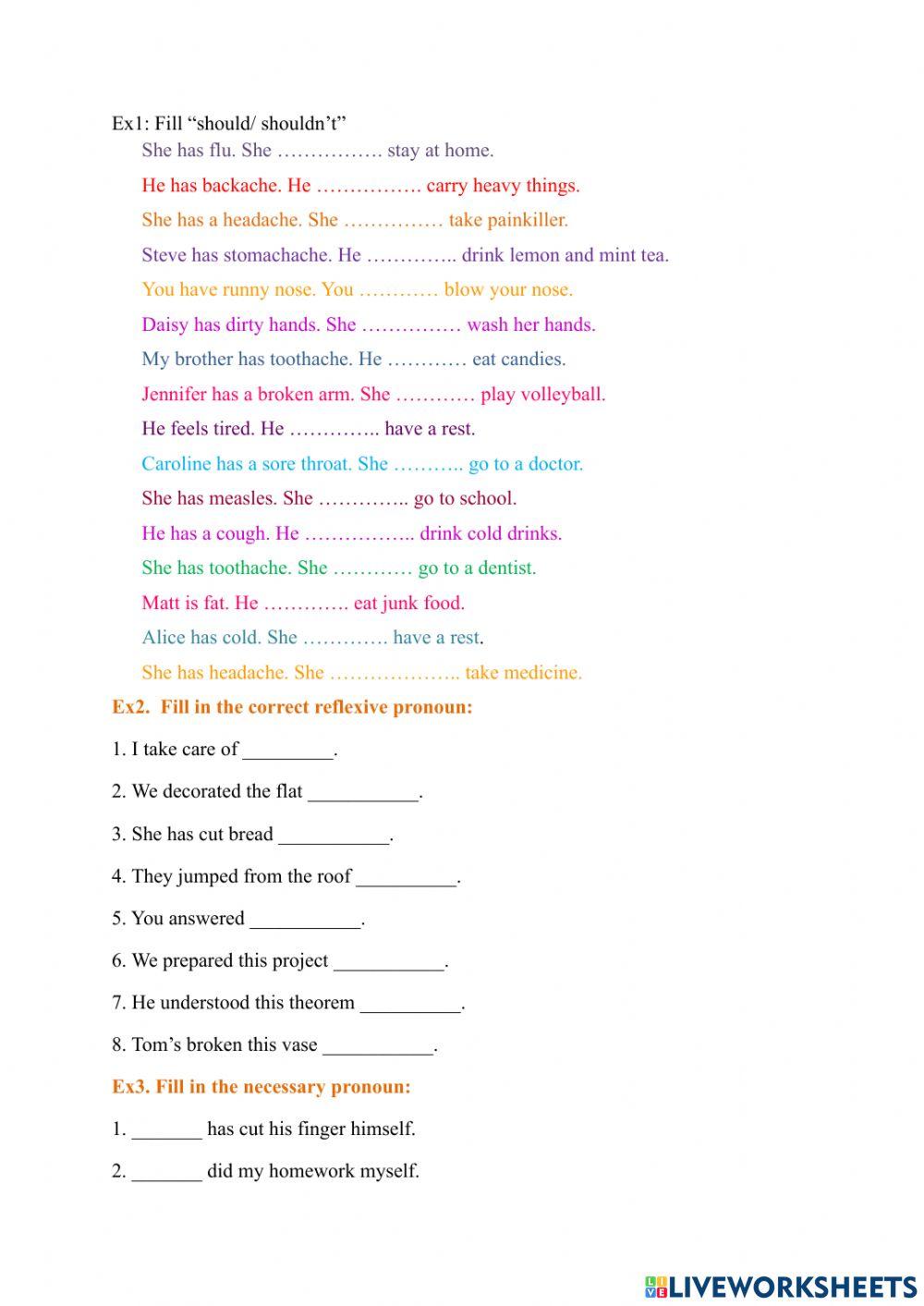 Ow4 Unit 4 Get well soon