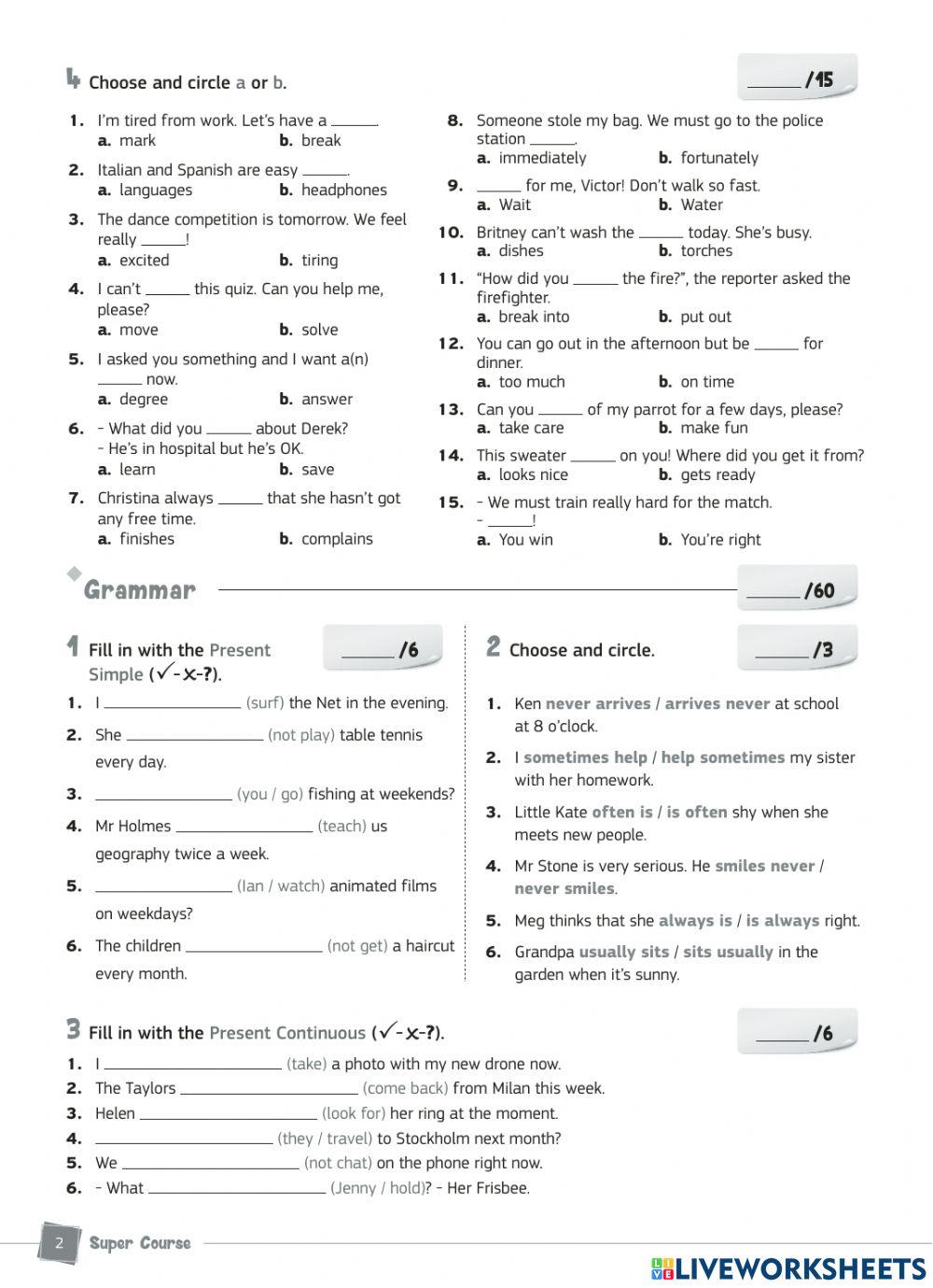 Tech it easy 2-Term Test 1