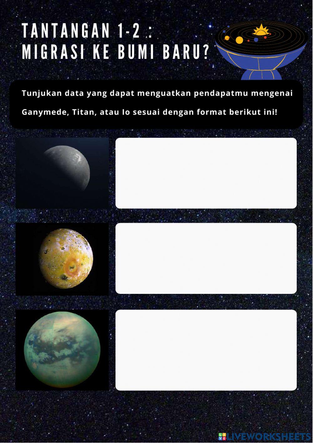 Misi Extra: LKPD Bumi dan Tata Surya