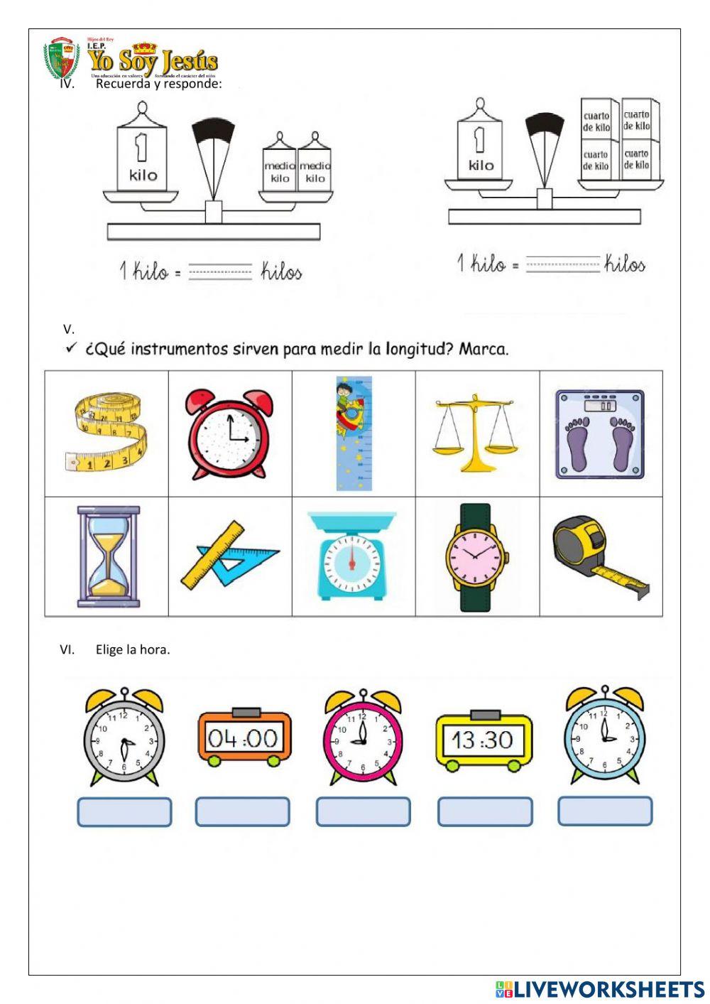 Evaluación de matemática