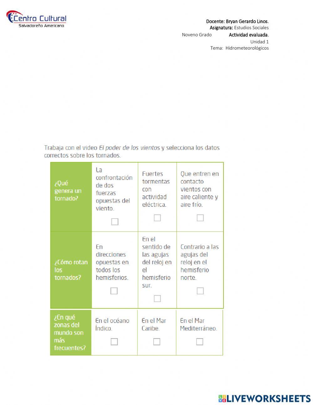 Fenómenos meteorológicos