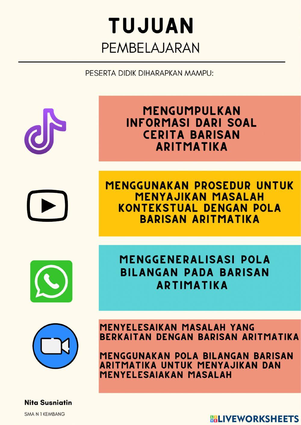 LKPD Barisan Aritmetika