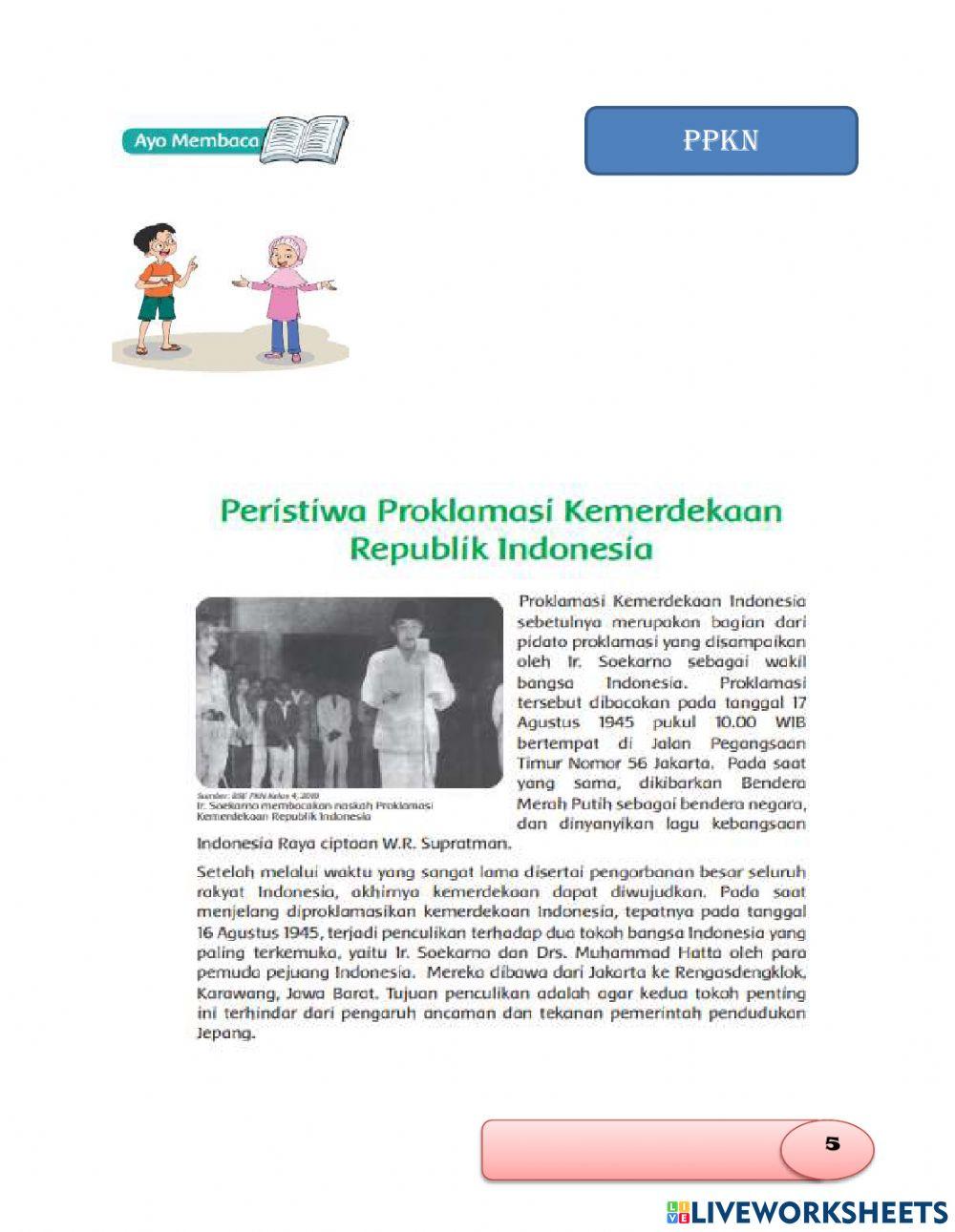 TUGAS KELAS 5 Tema 5 Sub tema 2 PB 3