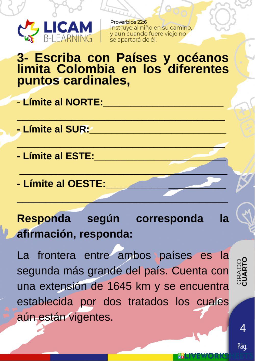 Límites de colombia