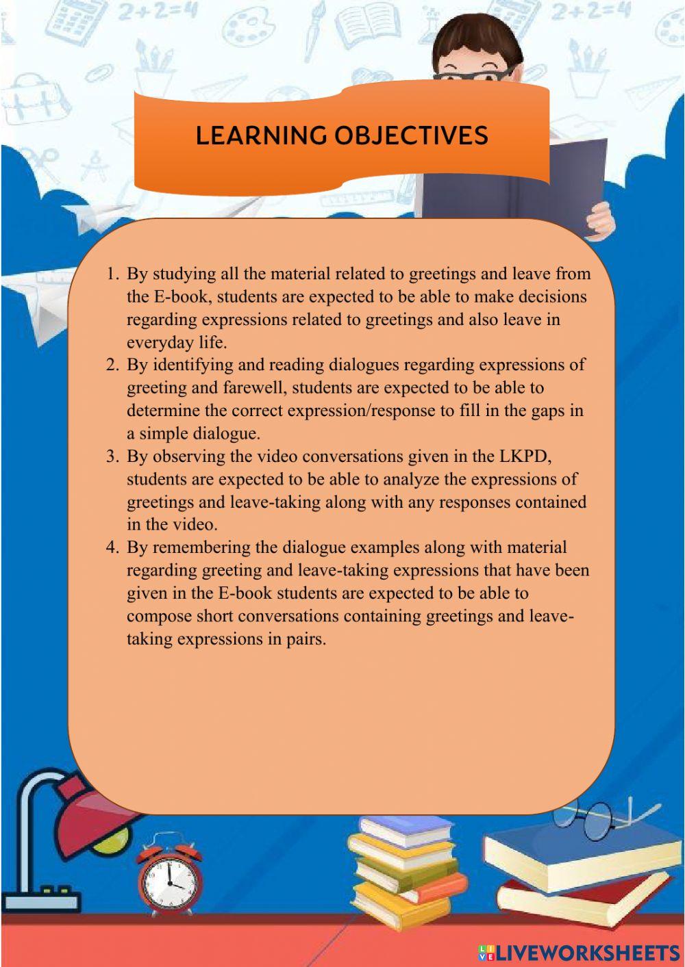 Greetings and leave-takings