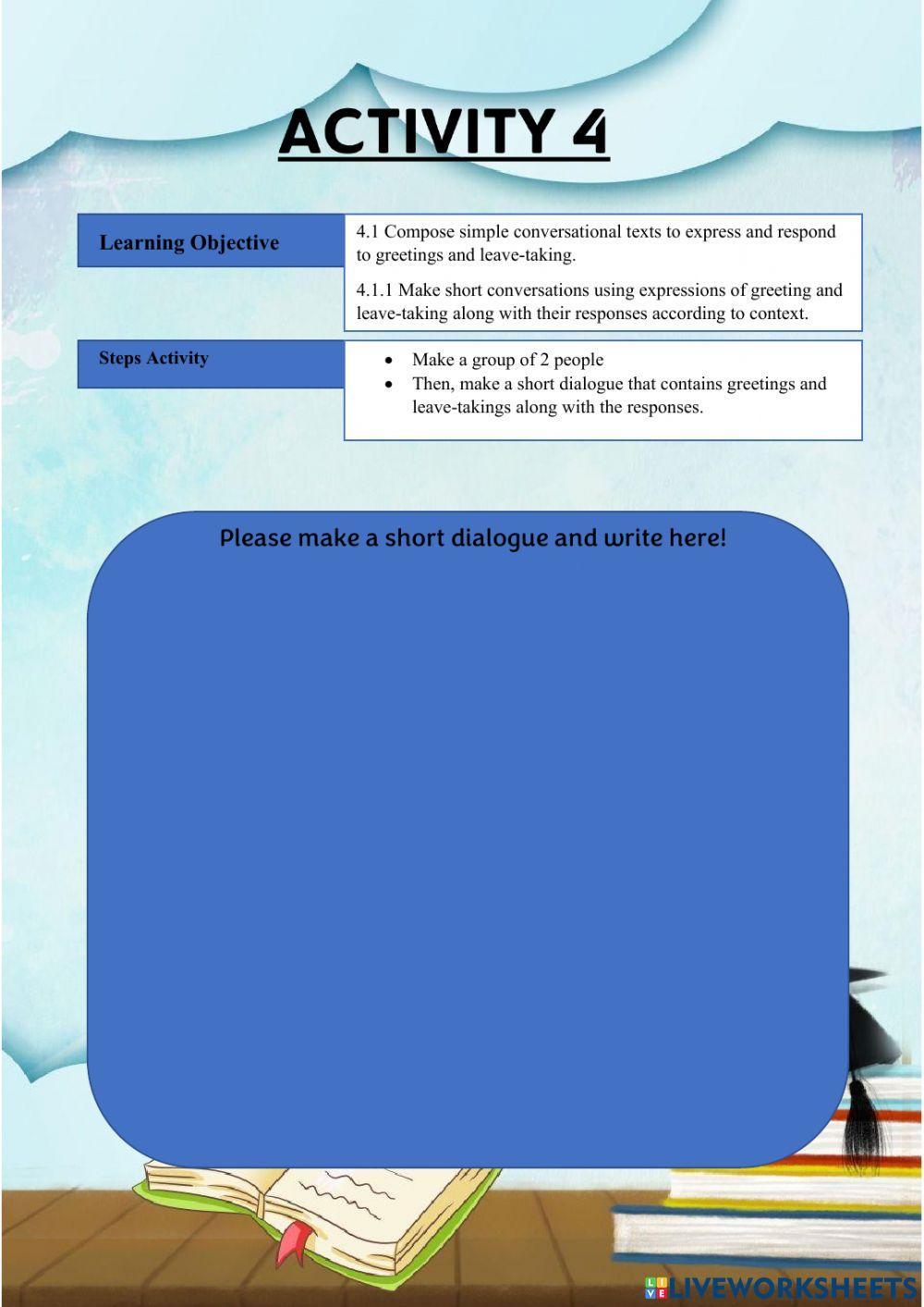 Greetings and leave-takings