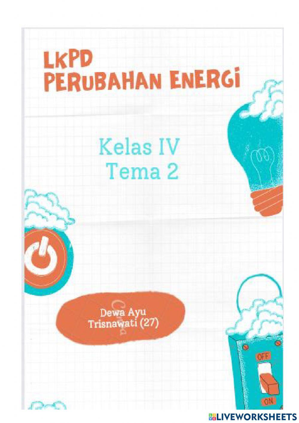 Perubahan Energi