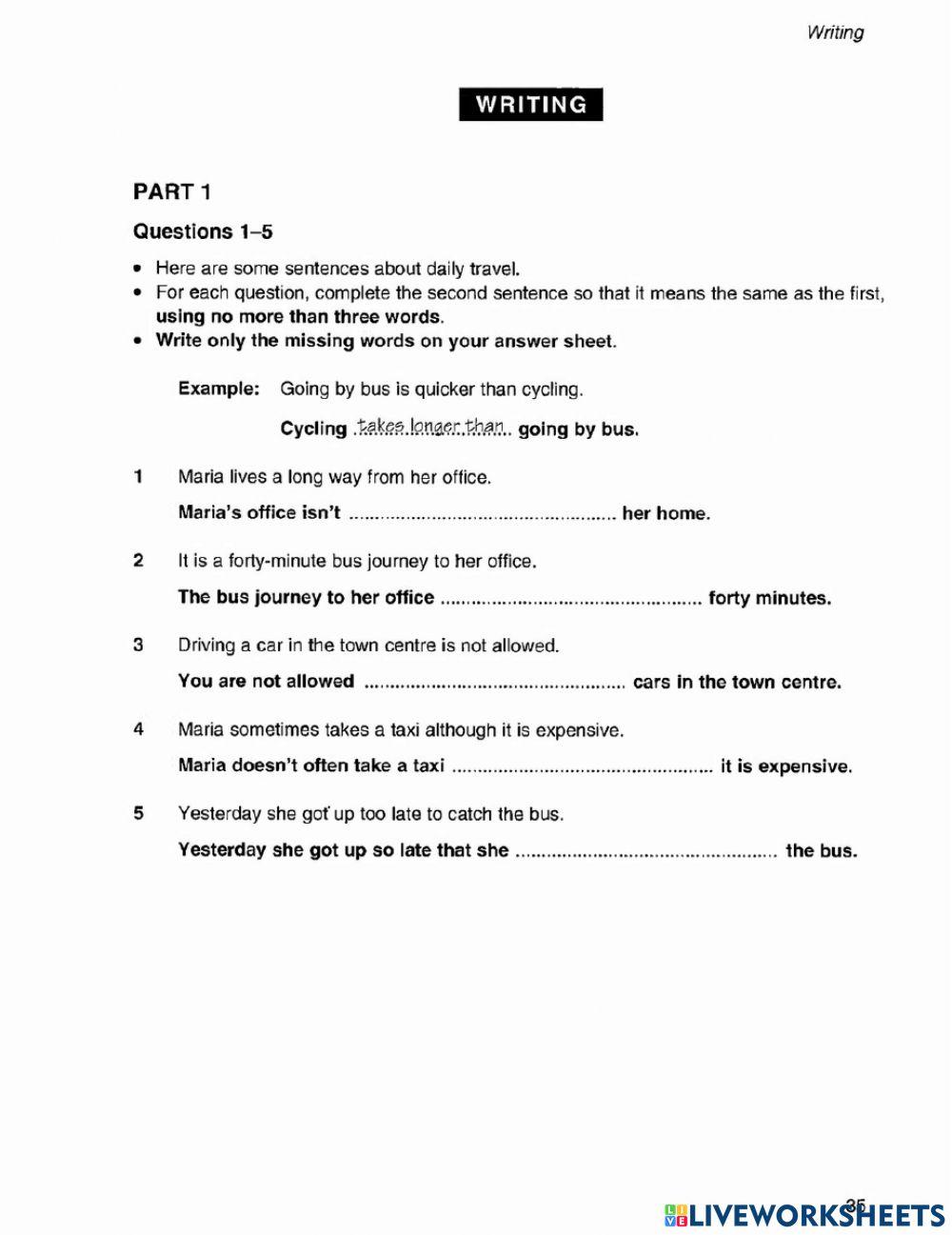Writing Test 2129 Farrov02 Live Worksheets writing-test-2129-farrov02-live-worksheets