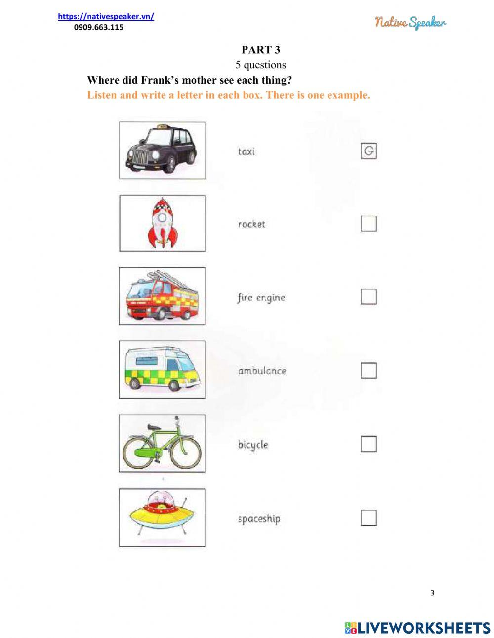 Listening test 2 practice test 2