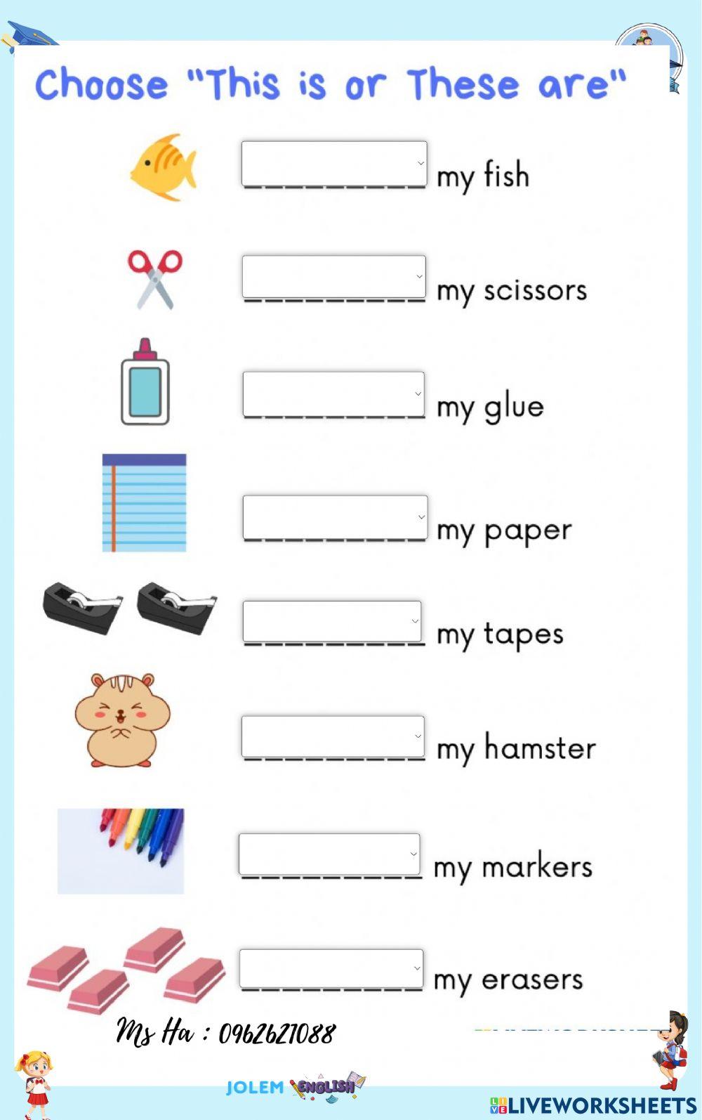 This is these are | LiveWorksheets | 2250338