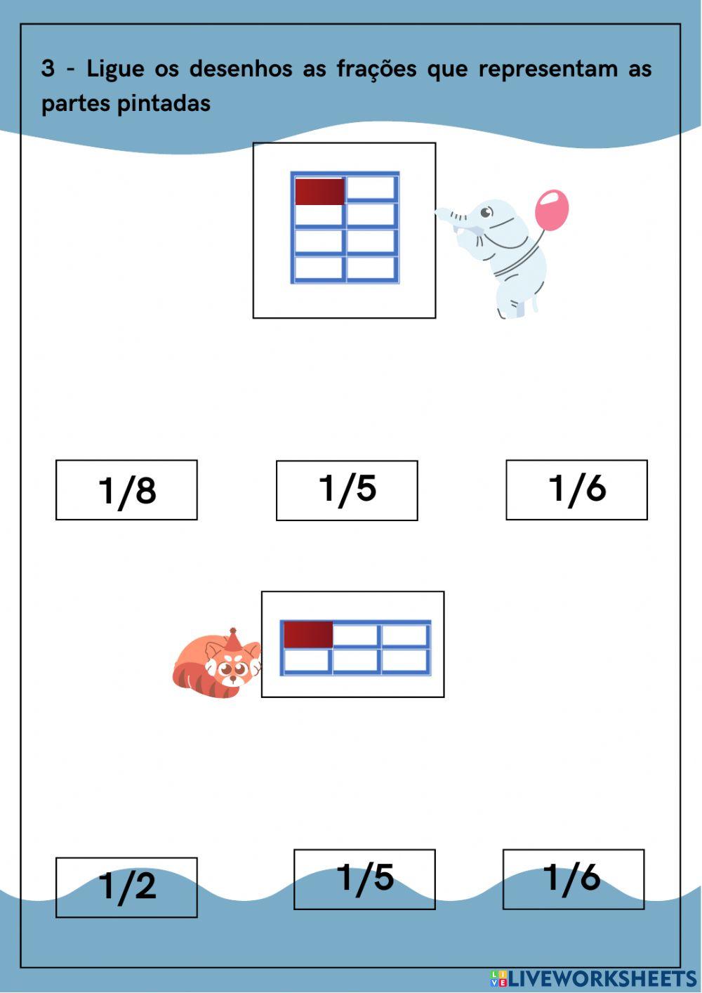 Frações mais usuais