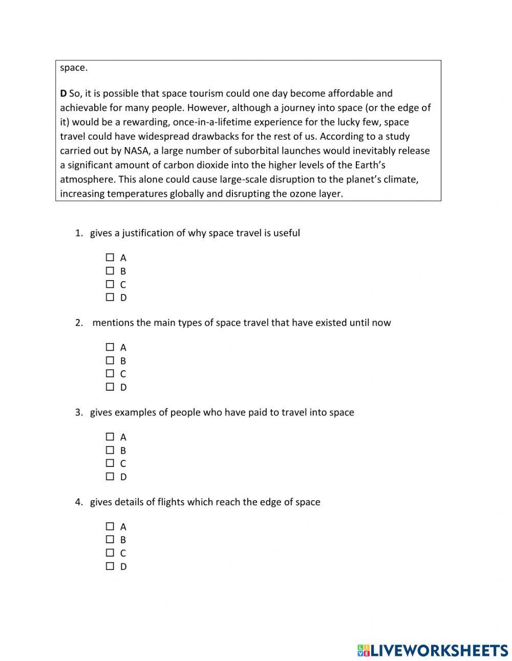 IE2, Unit 3, Reading, Exercise 6