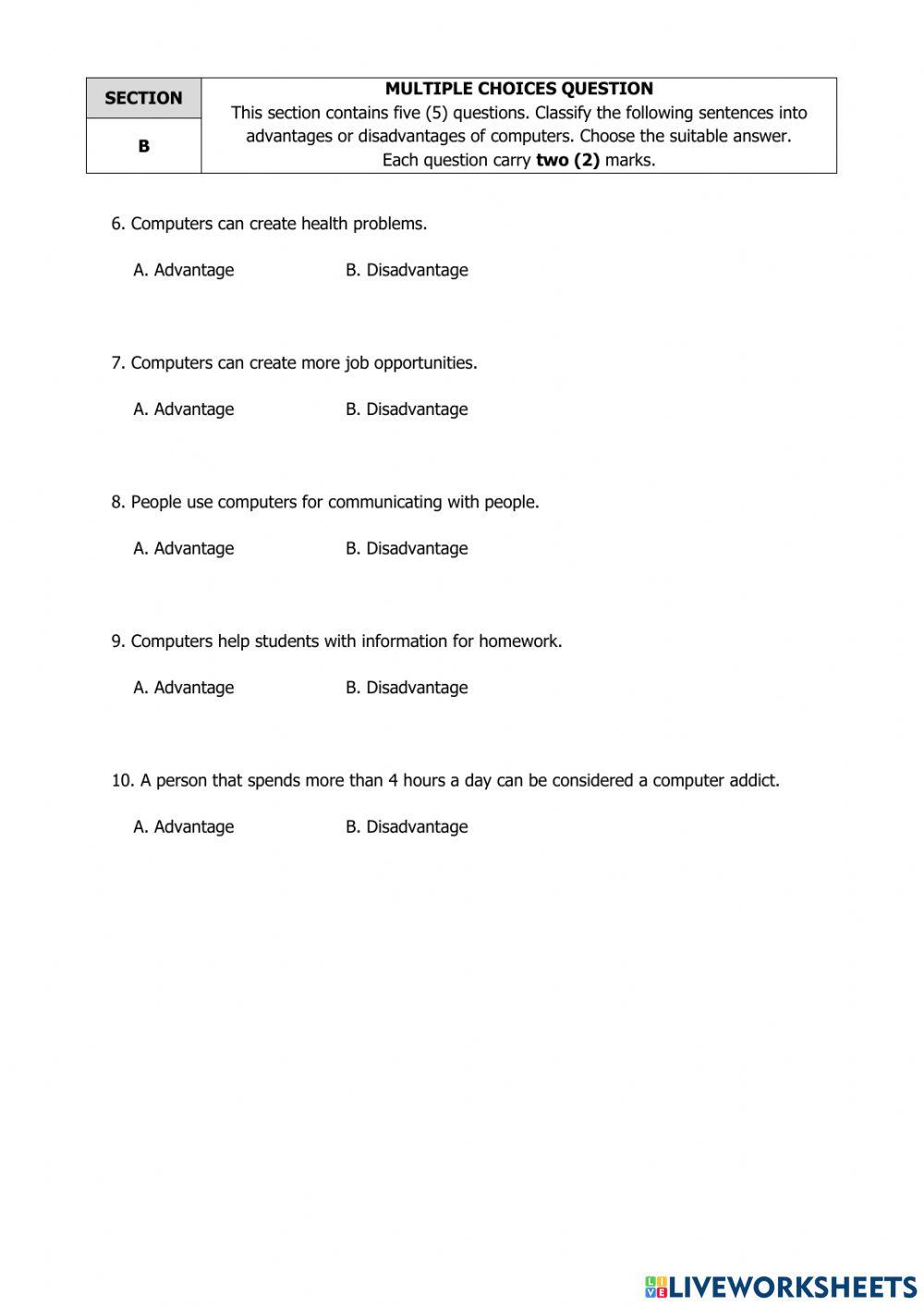 Module 1 Introduction to Computer Systems (Exercise 1)