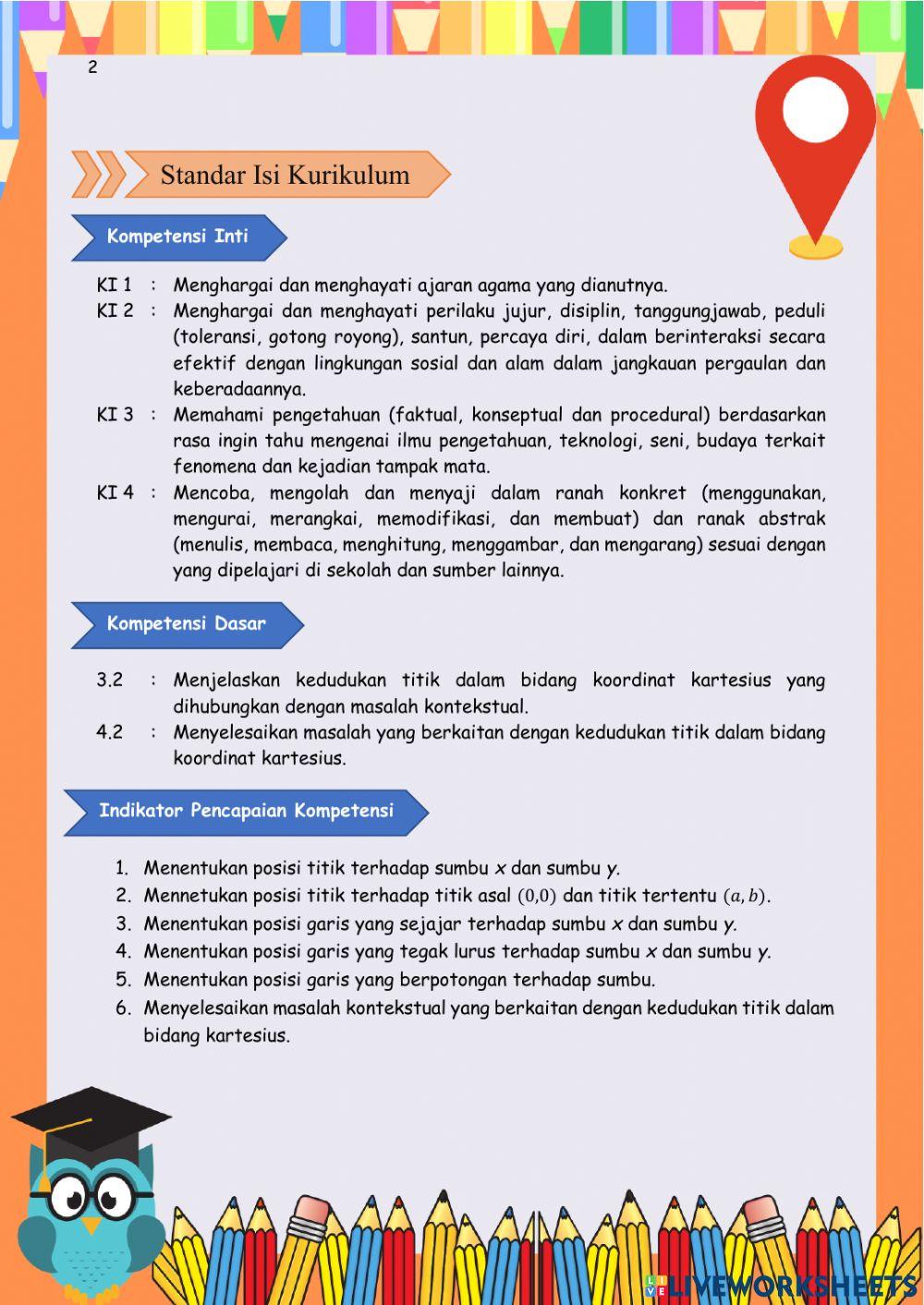 Lkpd koordinat kartesius