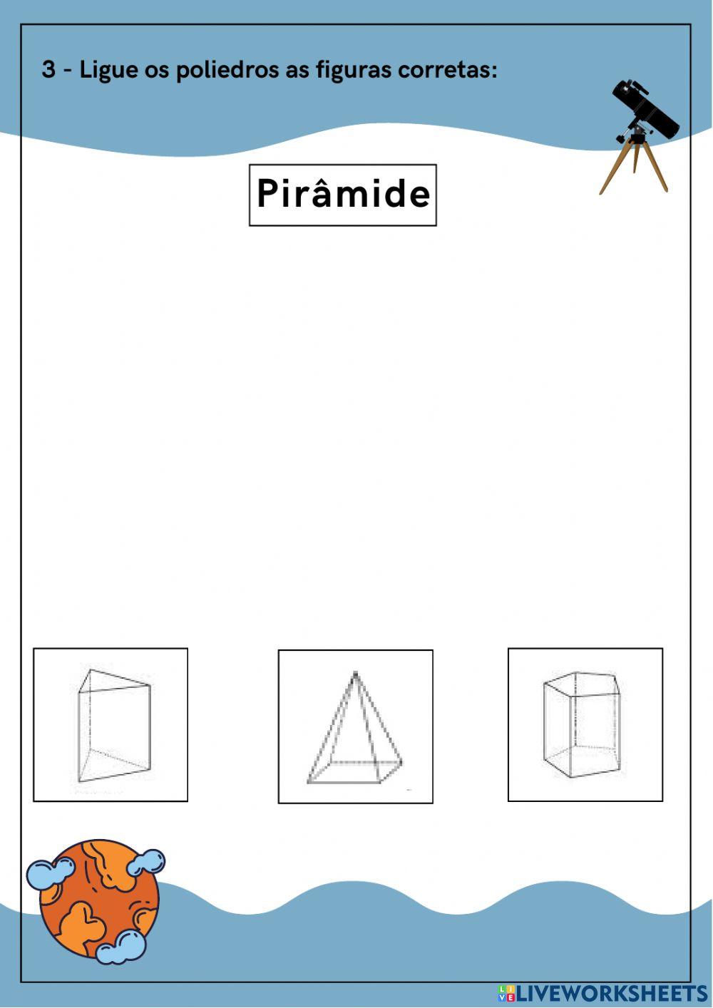 Prismas e pirâmides