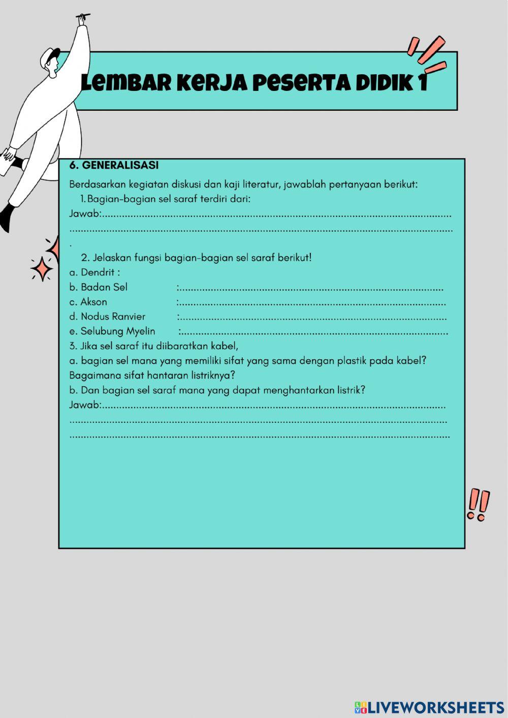 Lkpd kelistrikan pada sel saraf