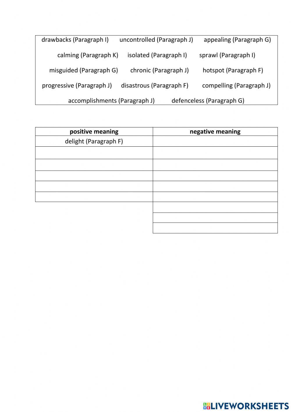 IE3, Unit 3, Reading, Exercise 9