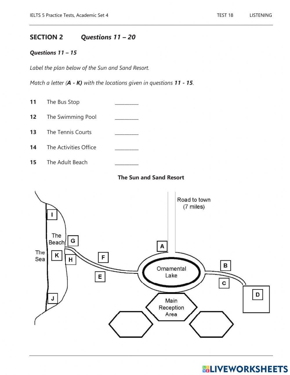 Ielts Listening - Final Test