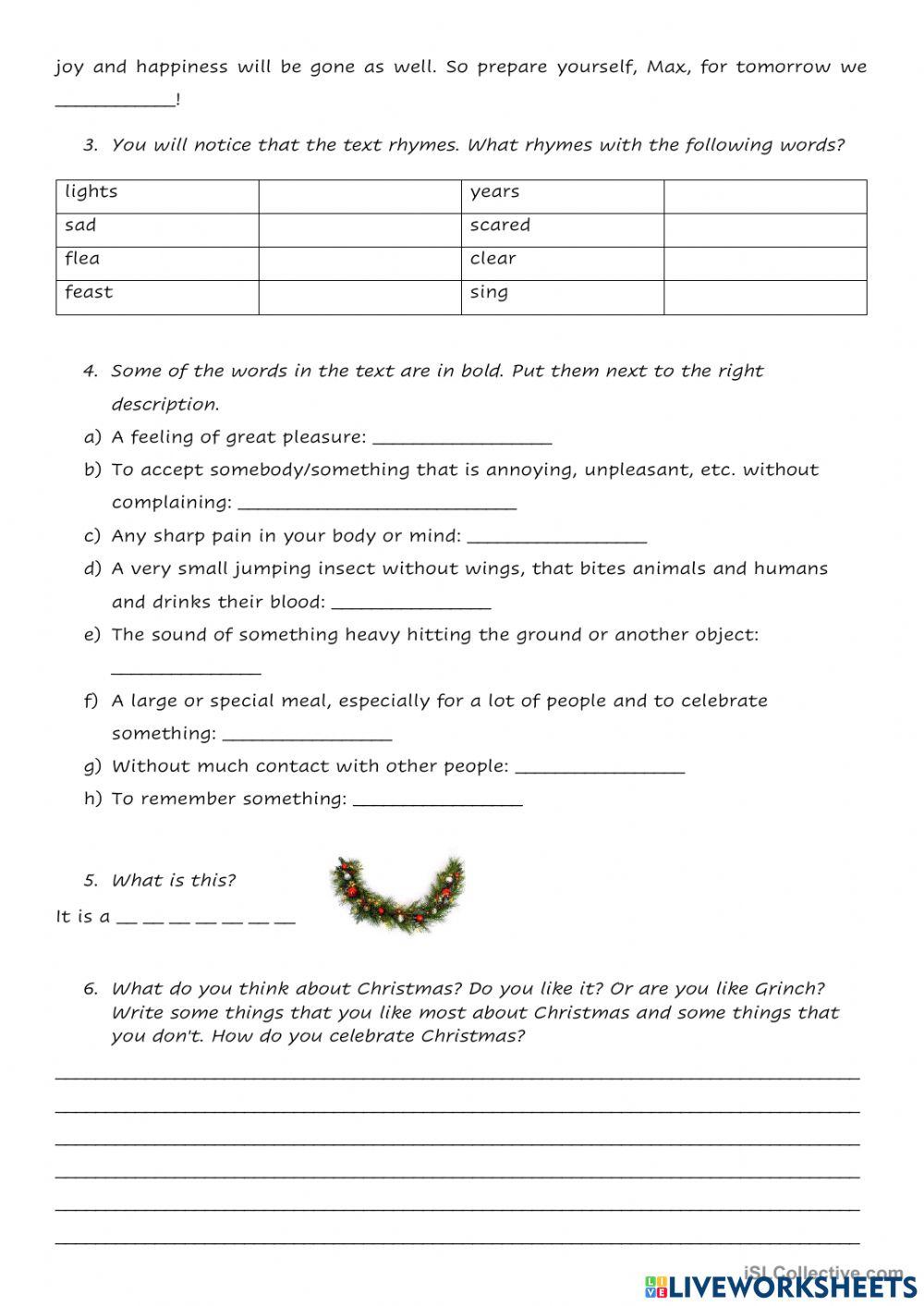 The Grinch - The Story of Grinch - Video (Christmas task)