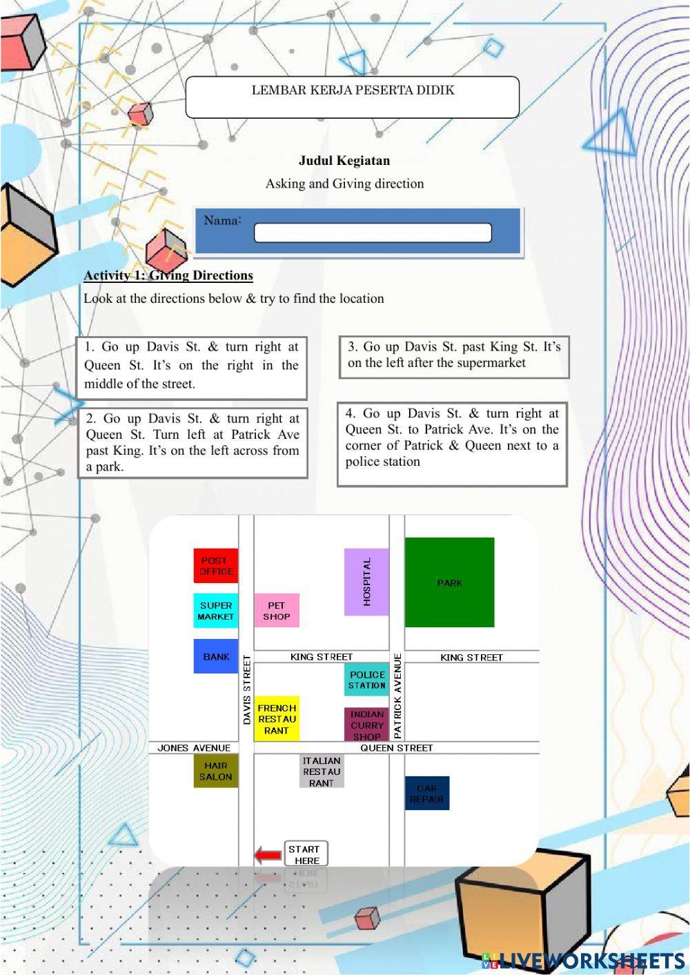 Asking and Givig Direction