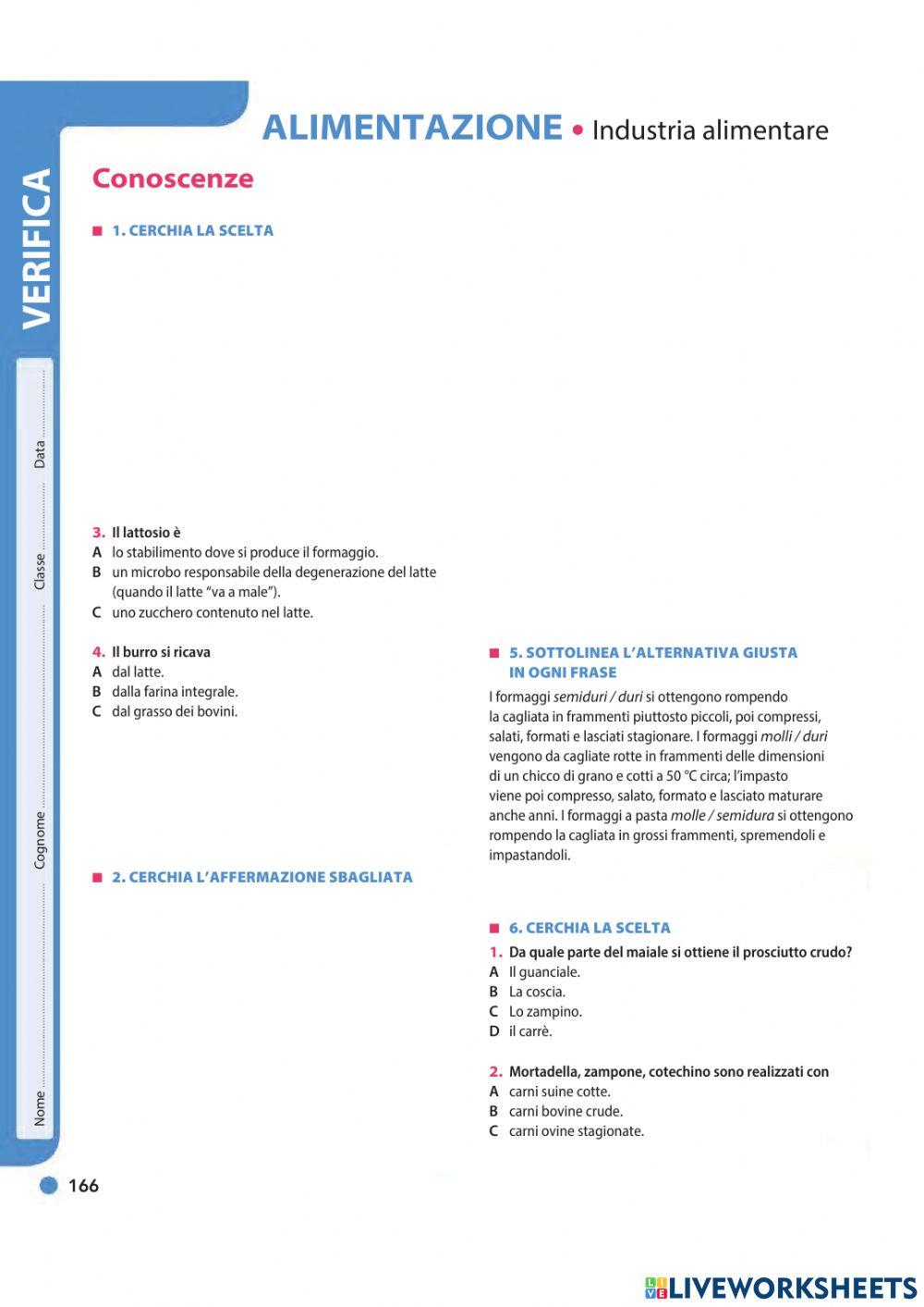Nutrizione, latte, alimentazione sana, piramide alimentare