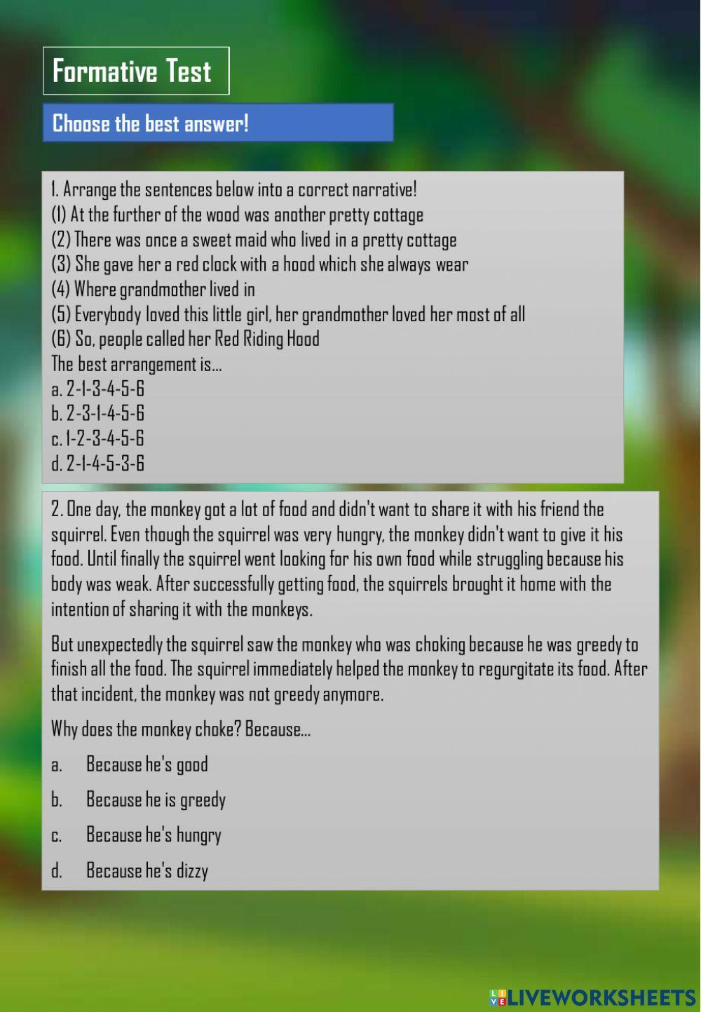 E-LKPD Narrative Text