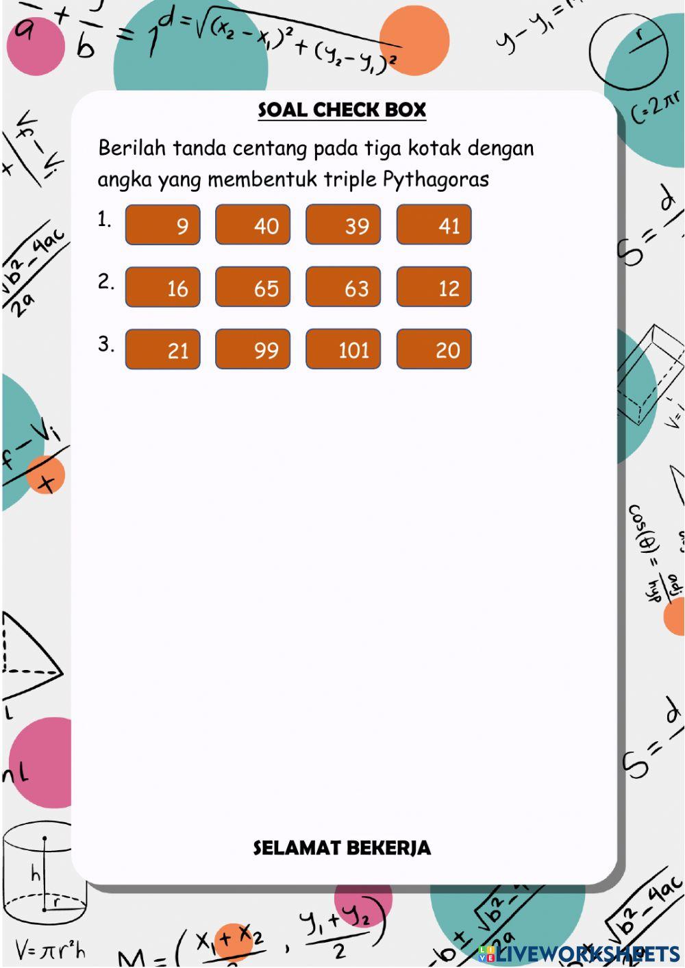 LKPD Teorema Pythagoras